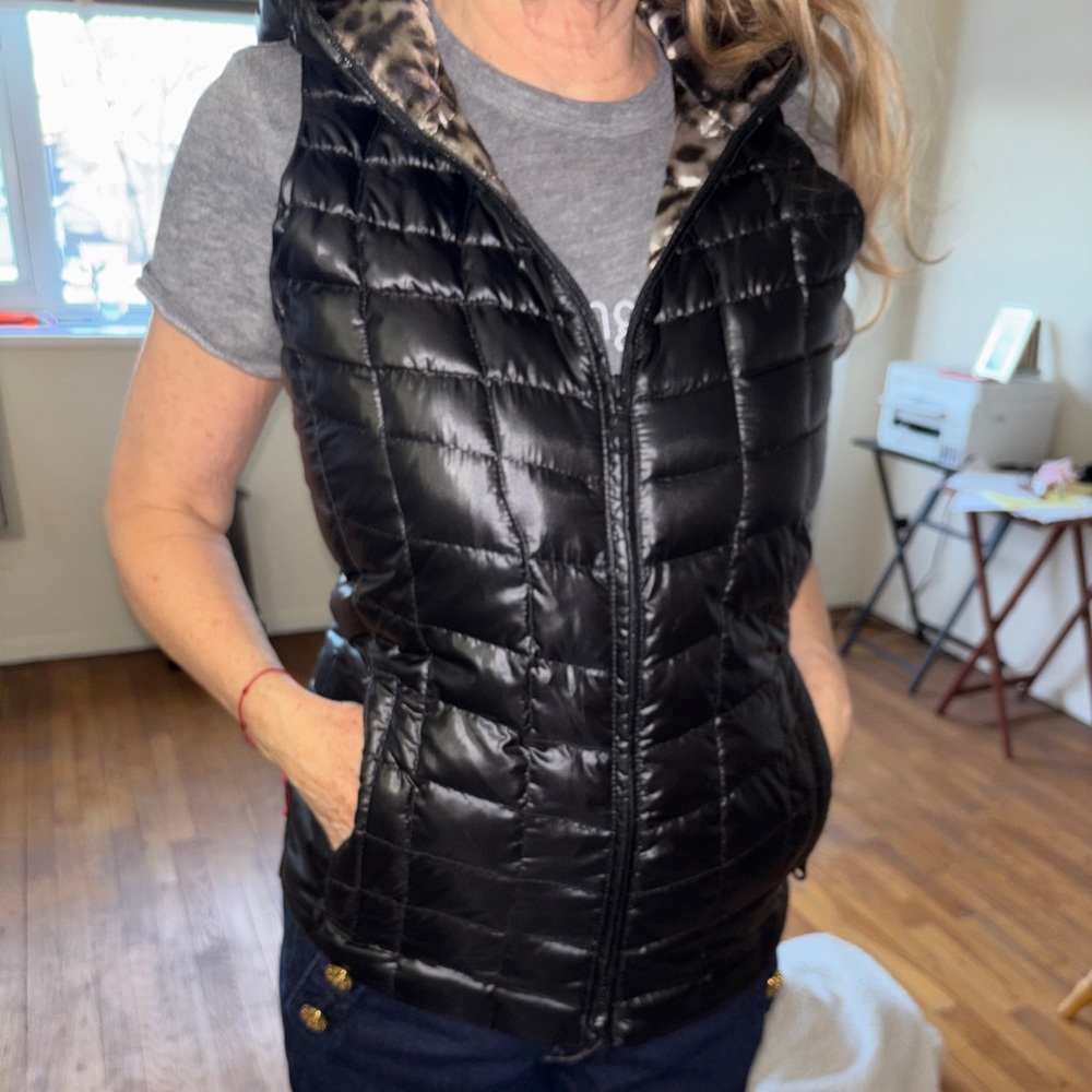 Obermeyer black vest XS